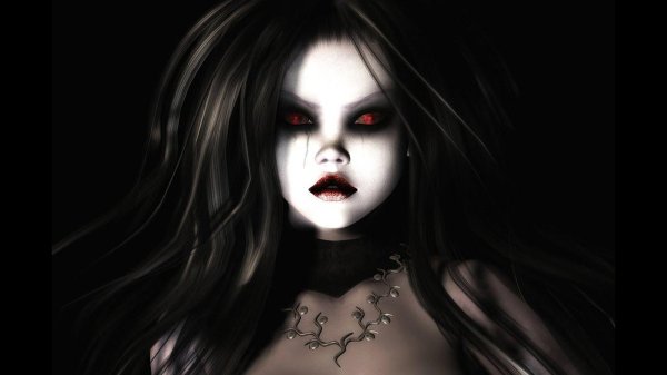 Страшно девушка