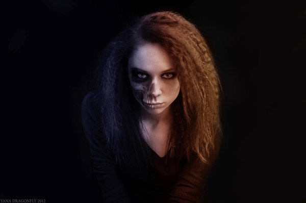 Страшно девушка