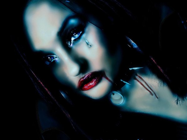 Страшно девушка