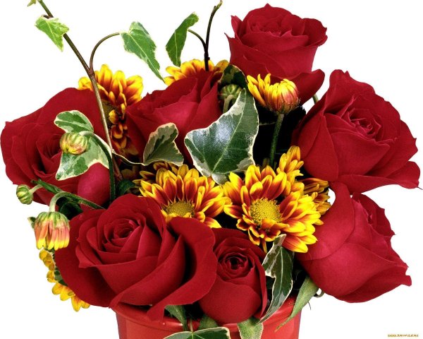 цветочные букеты