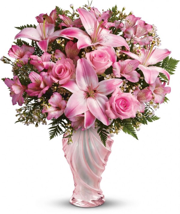 букет лилии