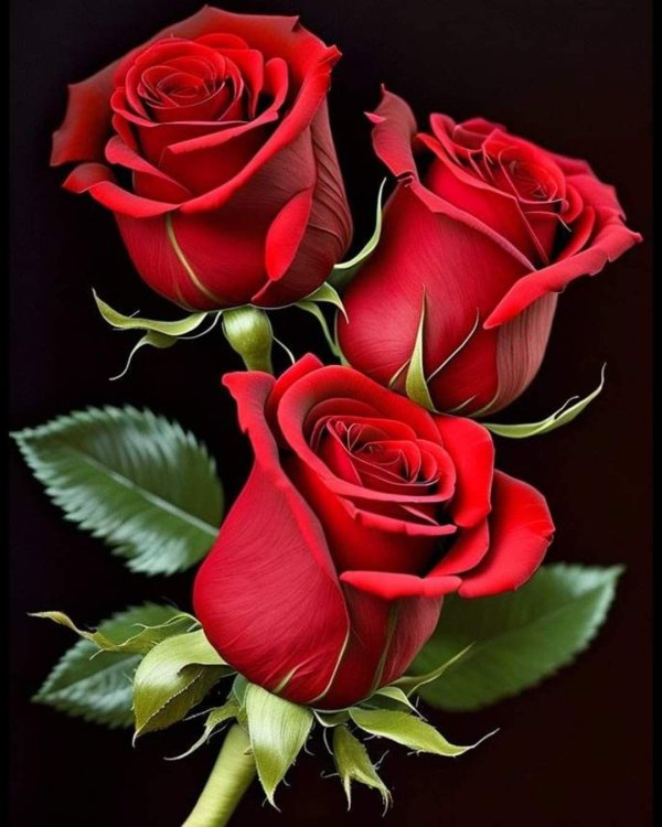 красная роза