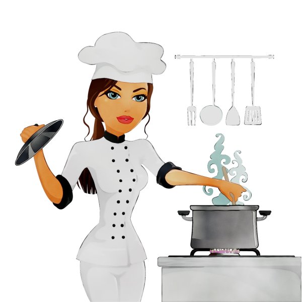 Девушка повар