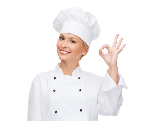 Девушка повар