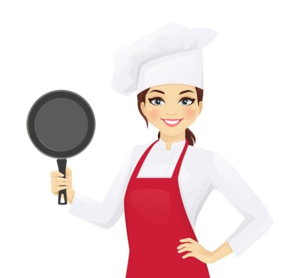 Девушка повар