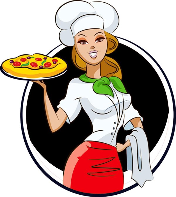 Девушка повар