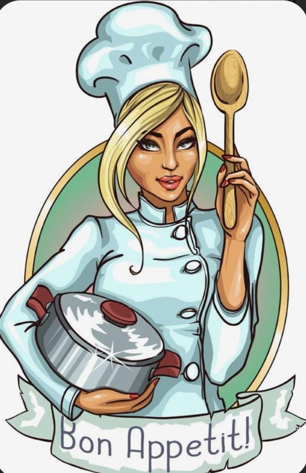 Девушка повар