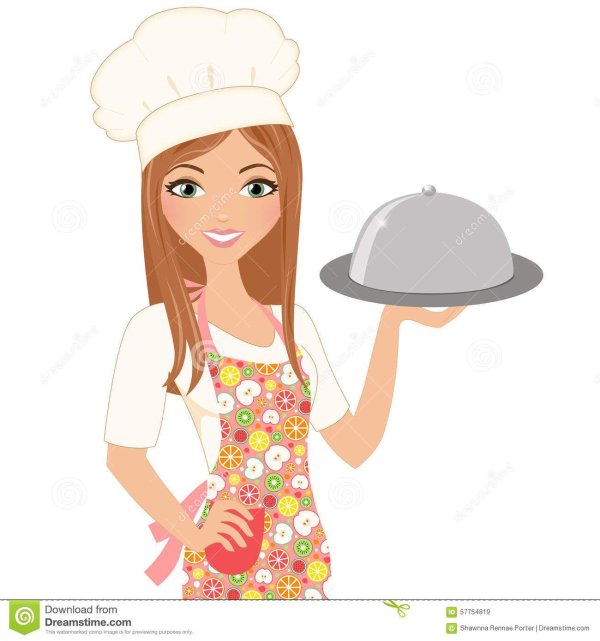 Девушка повар