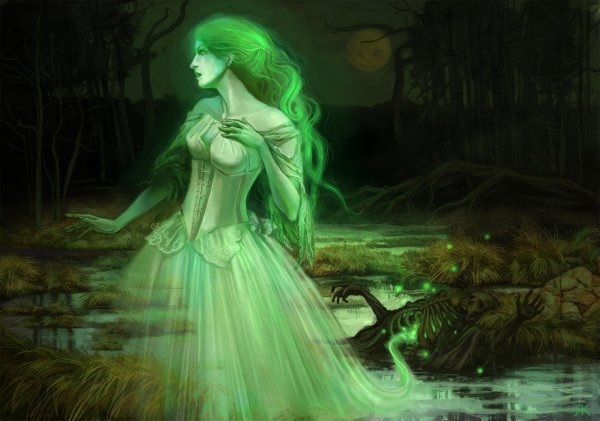 Девушка призрак