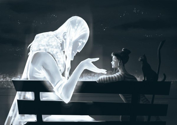 Девушка призрак