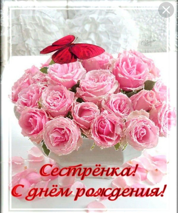 с день рождения сестренка