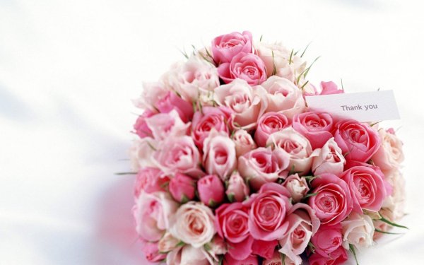 розовые букеты