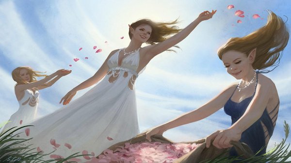 С 3 девушками