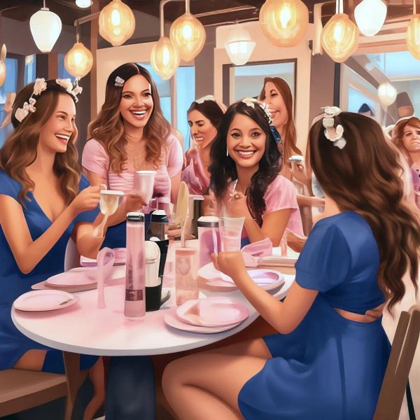 С 3 девушками