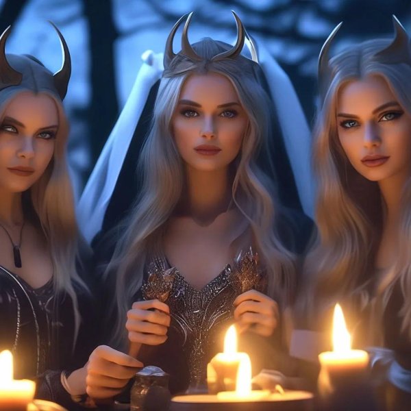 С 3 девушками