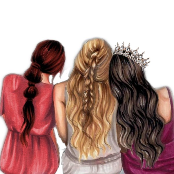 С 3 девушками