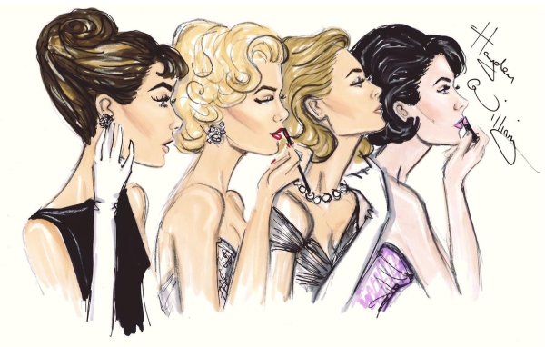 С 3 девушками