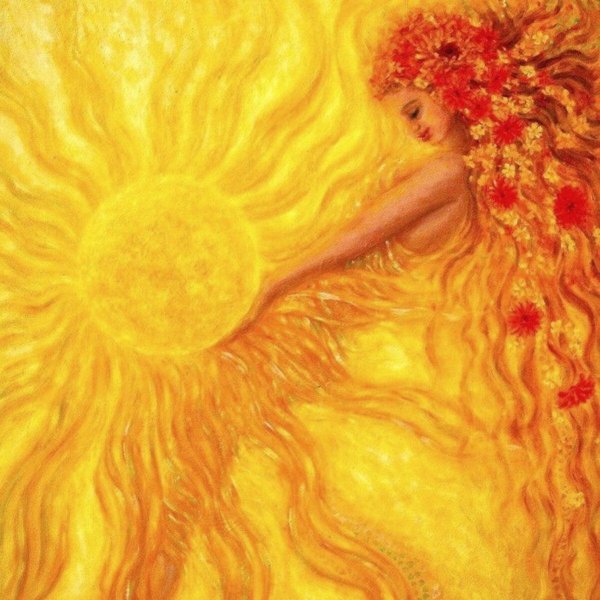 Девушка и солнце