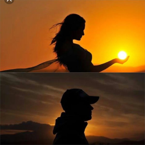 Девушка и солнце