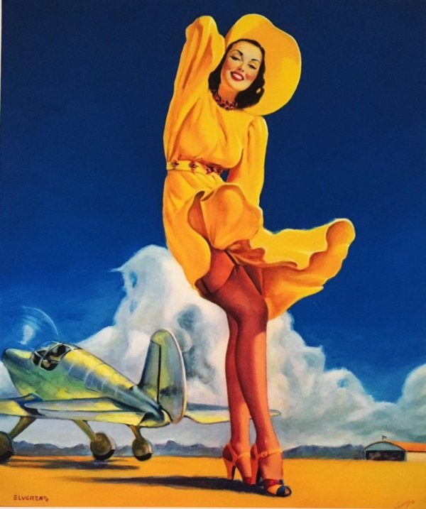 С девушками ретро