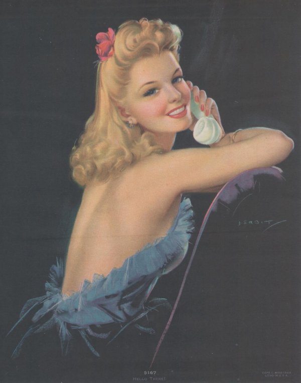 С девушками ретро