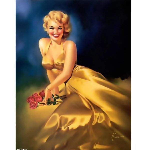 С девушками ретро