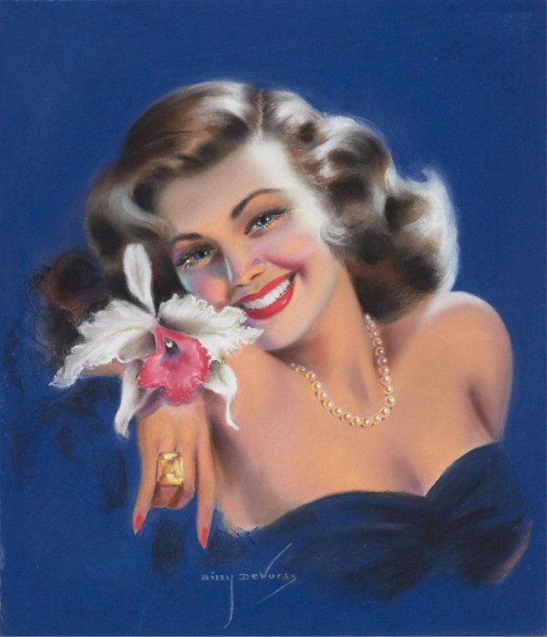 С девушками ретро