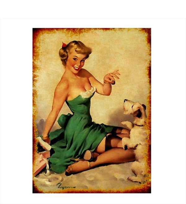 С девушками ретро