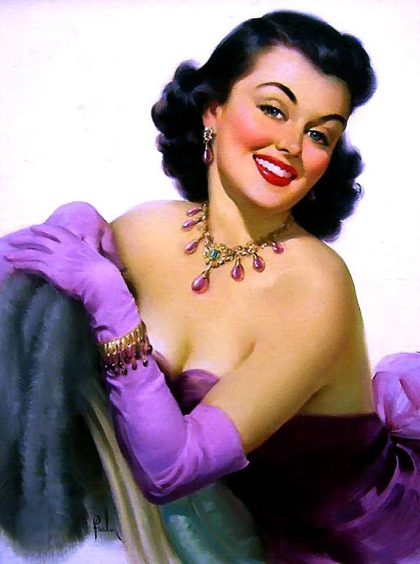 С девушками ретро