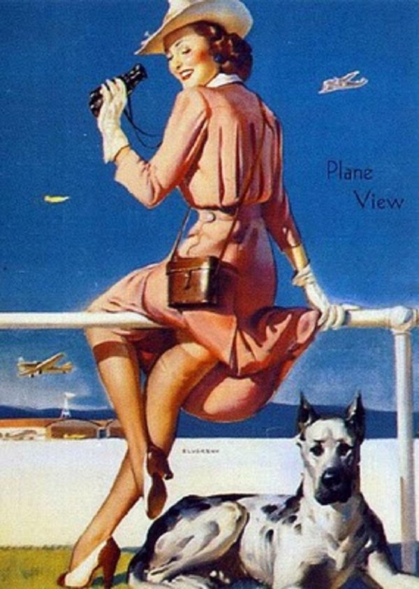 С девушками ретро