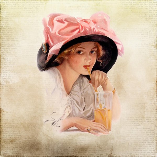 С девушками ретро