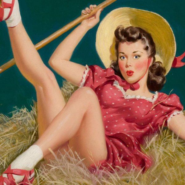 С девушками ретро