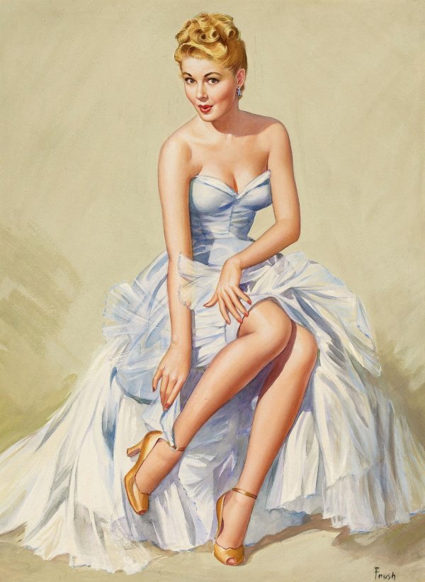 С девушками ретро