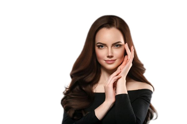 Девушка без фона