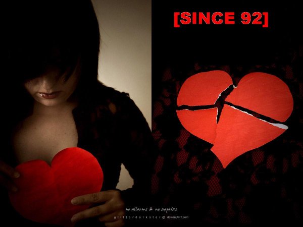 Разбитое сердце девушка