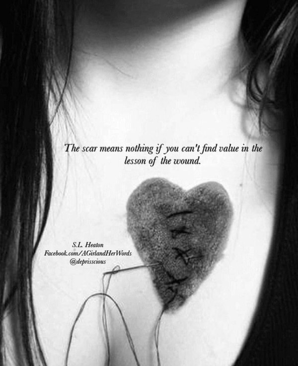 Разбитое сердце девушка