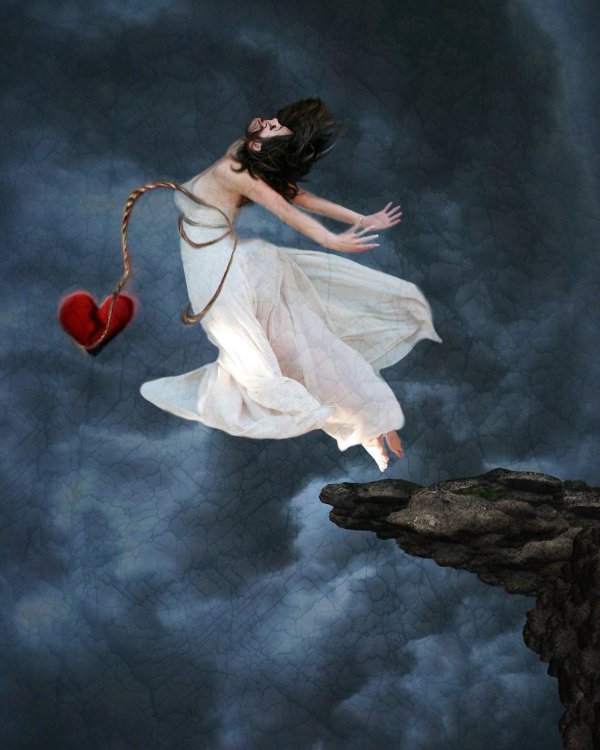 Разбитое сердце девушка