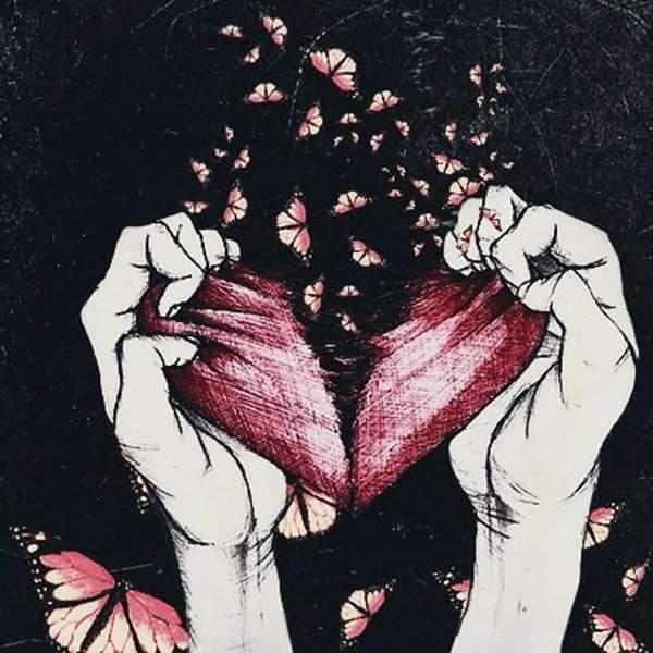 Разбитое сердце девушка