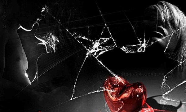 Разбитое сердце девушка