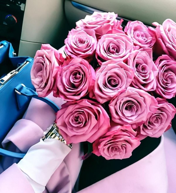 розовые букеты