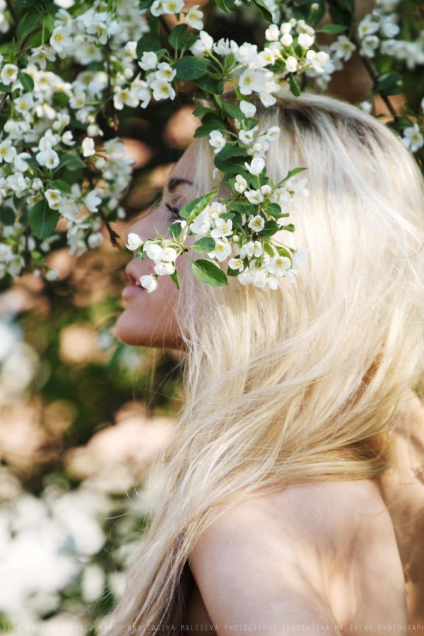 девушка весна