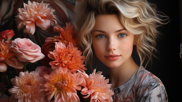 красива девушка