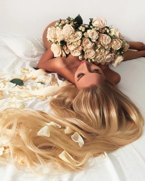 цветы для красавицы