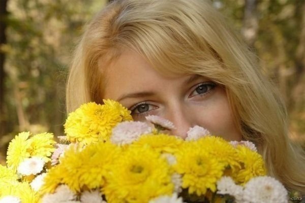 женщина красивая