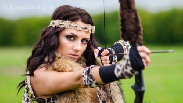 С девушками амазонками