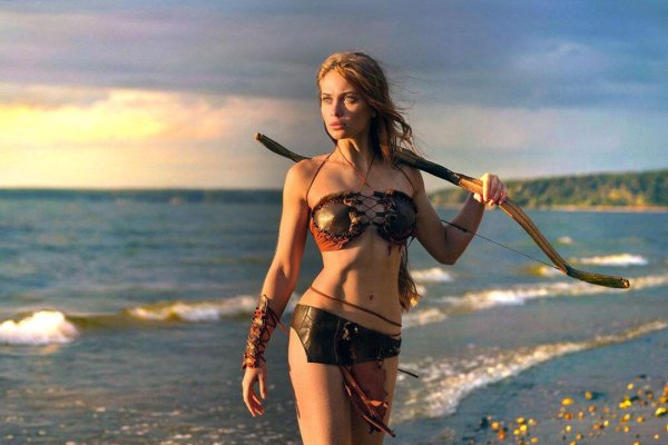 С девушками амазонками