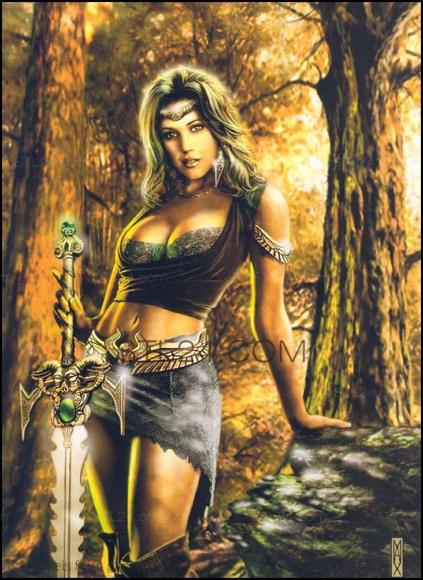 С девушками амазонками