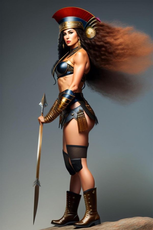 С девушками амазонками