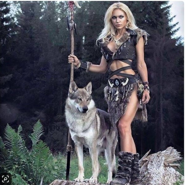 С девушками амазонками