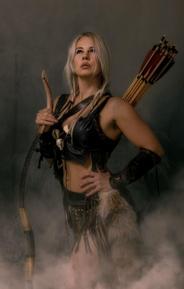 С девушками амазонками